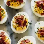Bacon Deviled Eggs: Deliciously Irresistible Party Bites 3 Bacon Deviled Eggs – Irresistible Party Appetizer