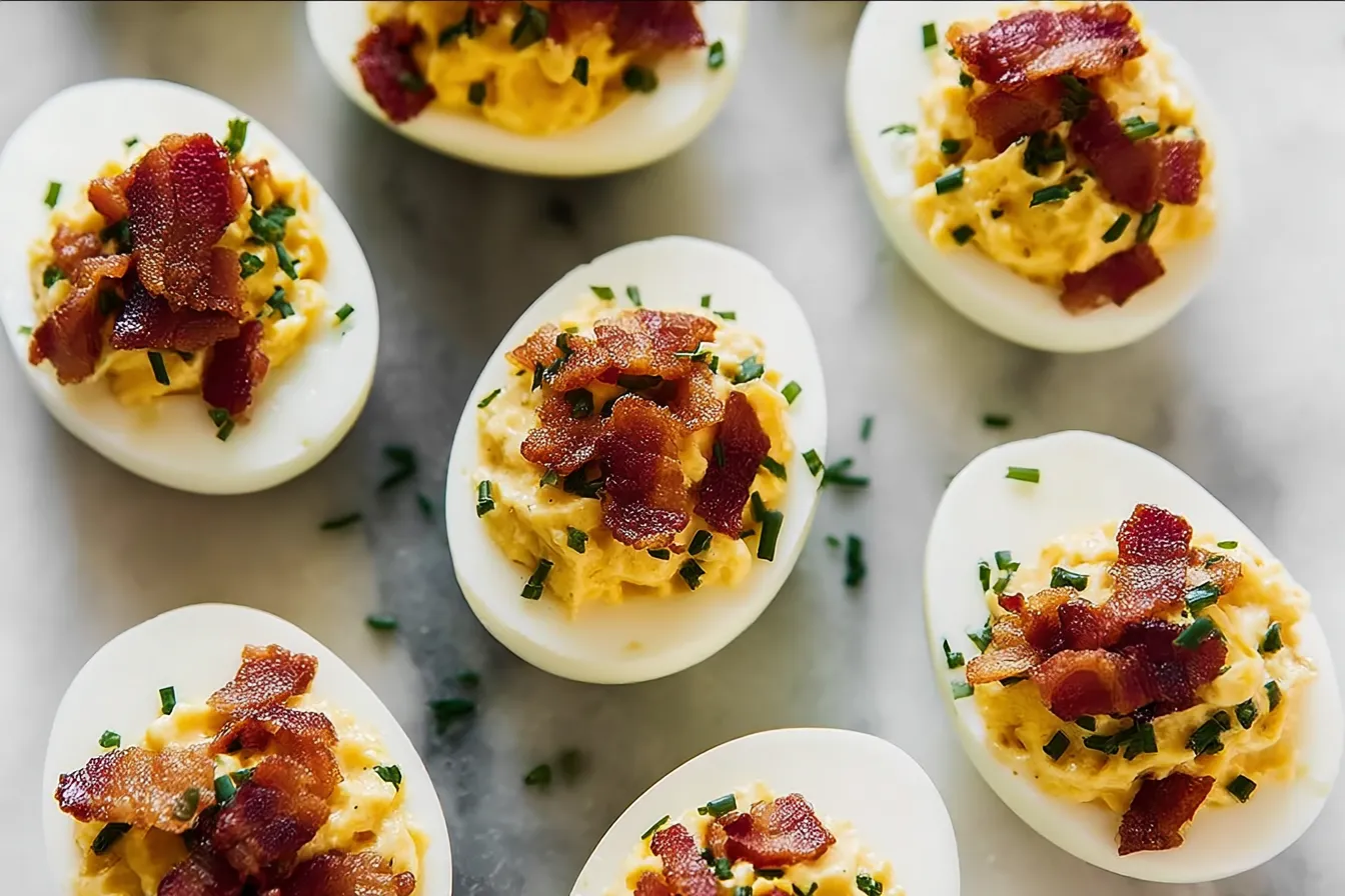 Bacon Deviled Eggs – Irresistible Party Appetizer