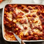 Delicious Baked Ziti Fresh from the Oven