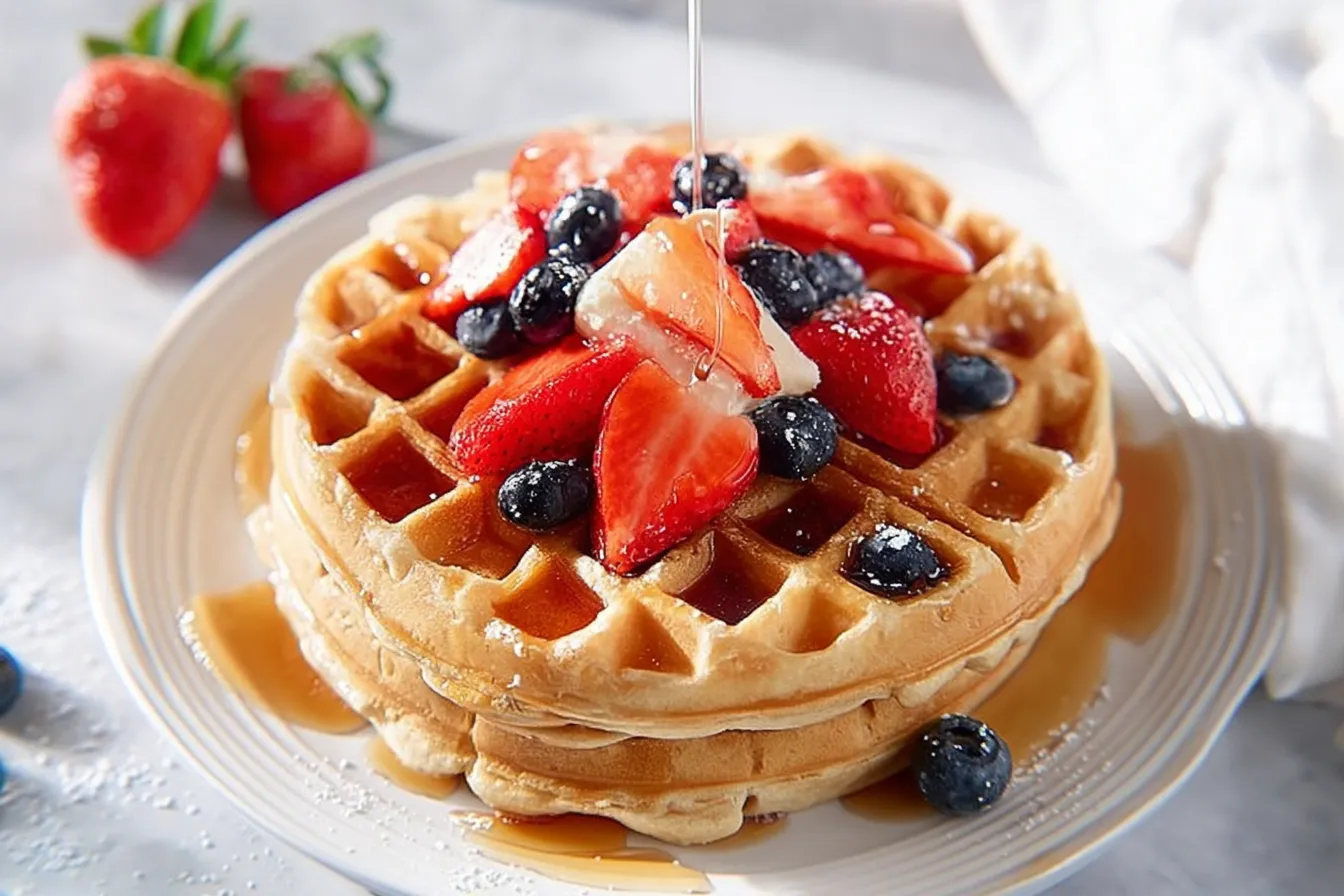 Buttermilk Waffles: A Delightful Morning Treat Buttermilk Waffles - Fluffy Breakfast Delight