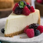 Cheesecake Dreams: Indulge in This Irresistible Dessert 3 Delicious Homemade Cheesecake Slice