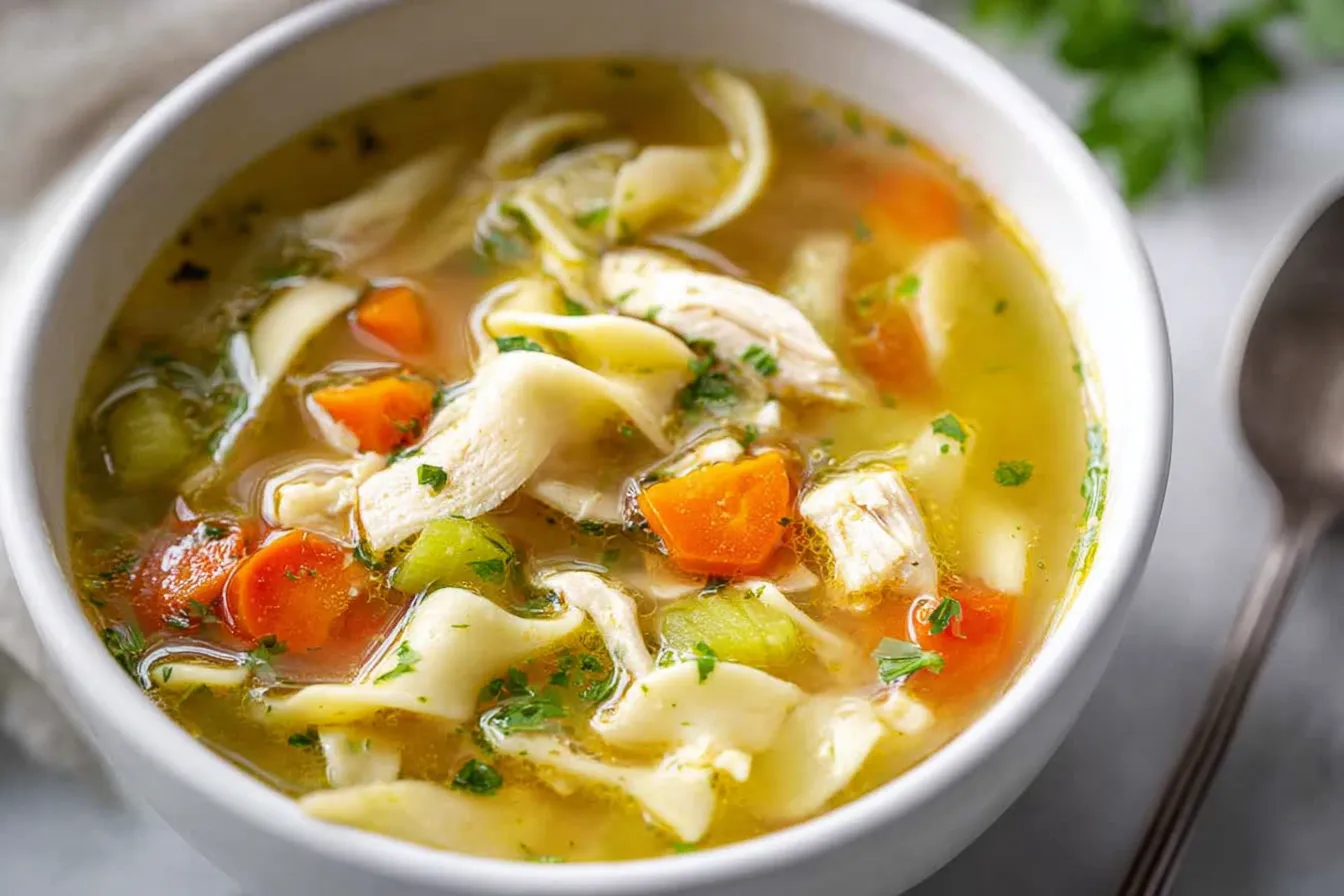 Chicken Noodle Soup: The Cure for Cold Days 2 Chicken Noodle Soup