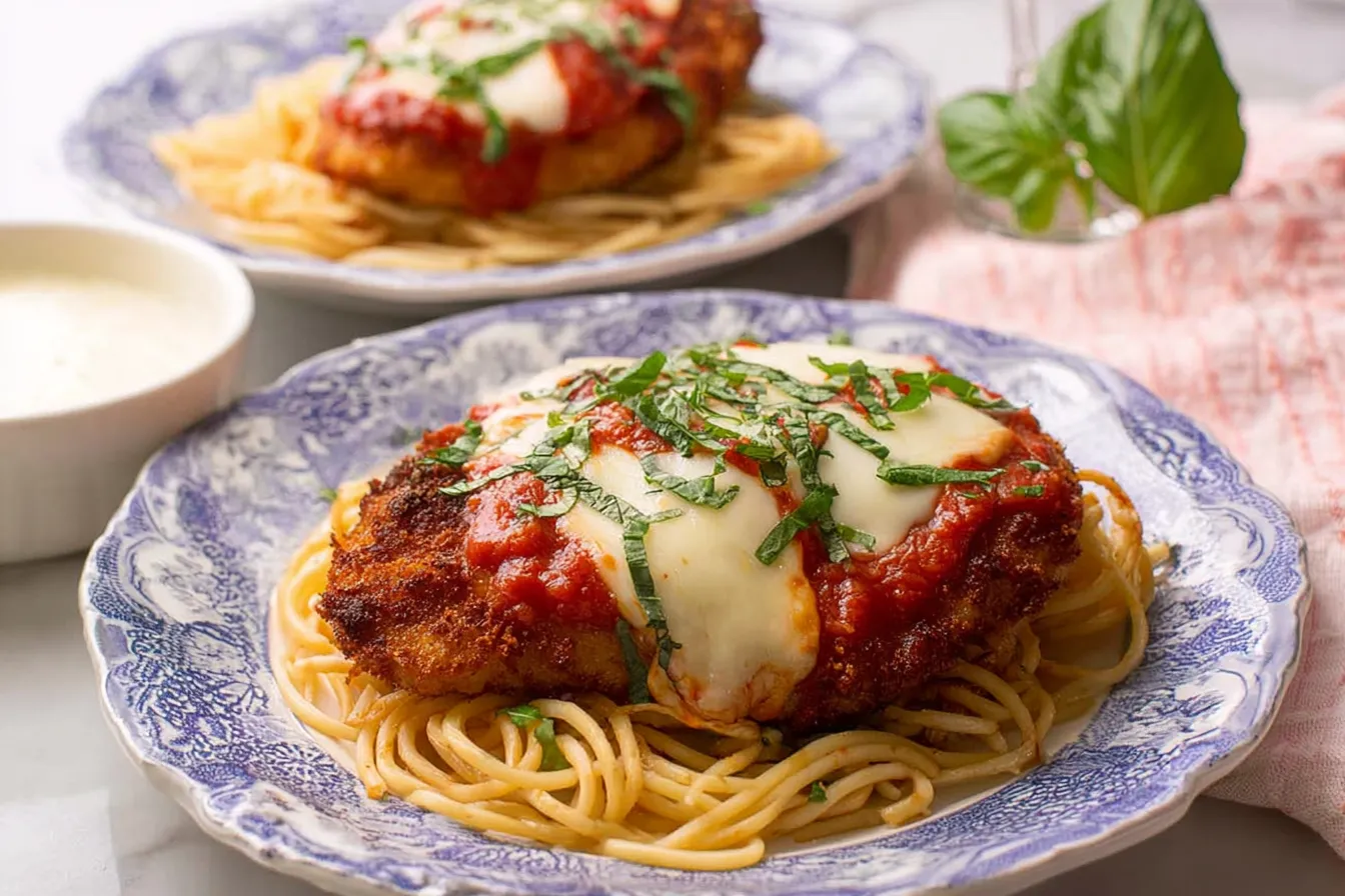 Delicious Chicken Parmesan Ready to Serve