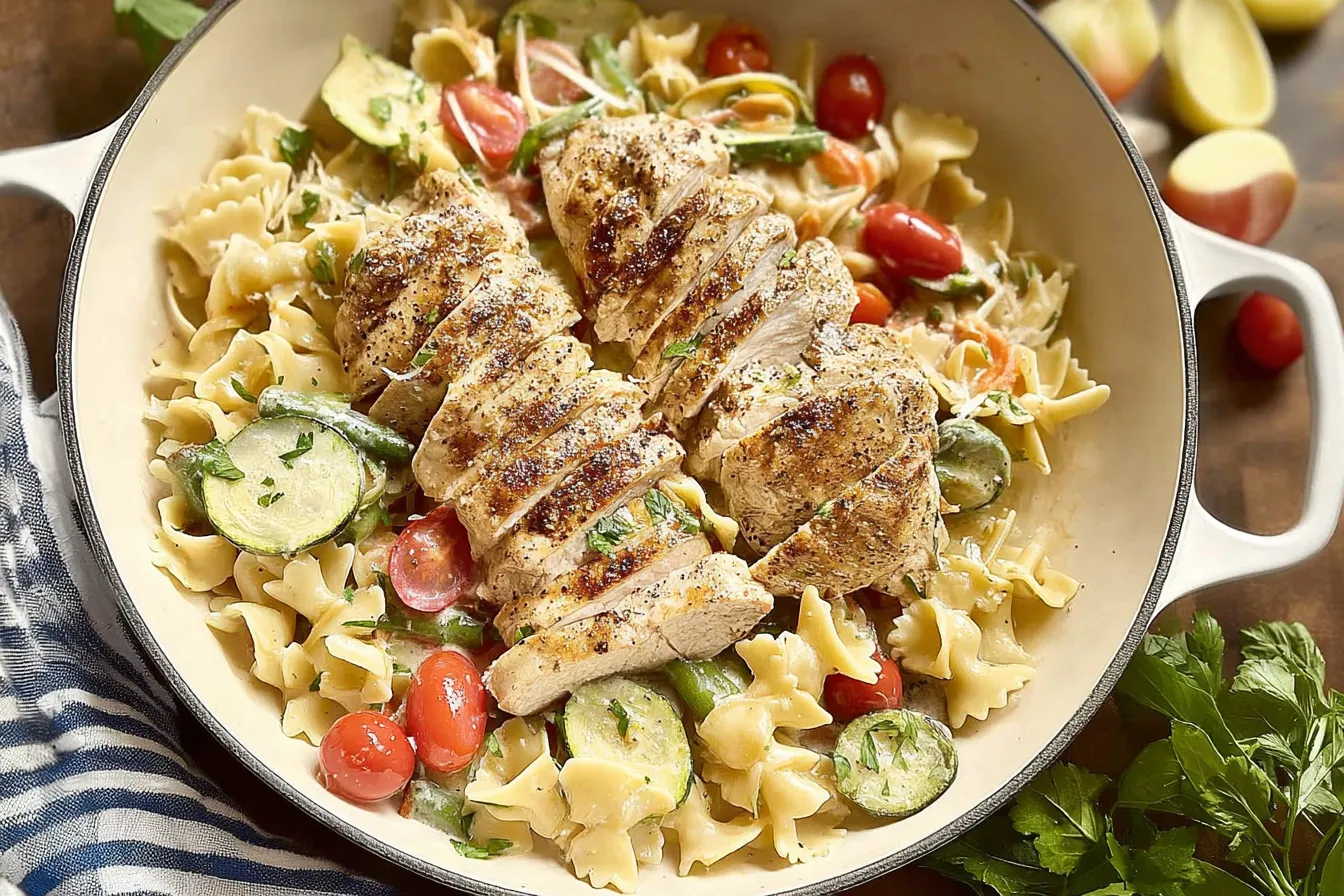 Chicken Pasta Primavera
