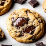 Chocolate Chip Cookies: The Best Ever Recipe for Perfection 3 Chocolate Chip Cookies Freshly Baked