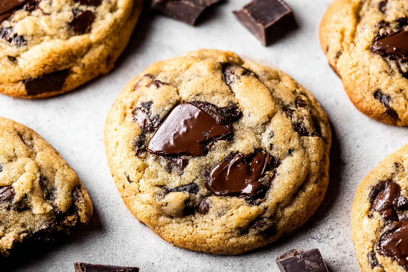 Chocolate Chip Cookies: The Best Ever Recipe for Perfection 1 Chocolate Chip Cookies Freshly Baked
