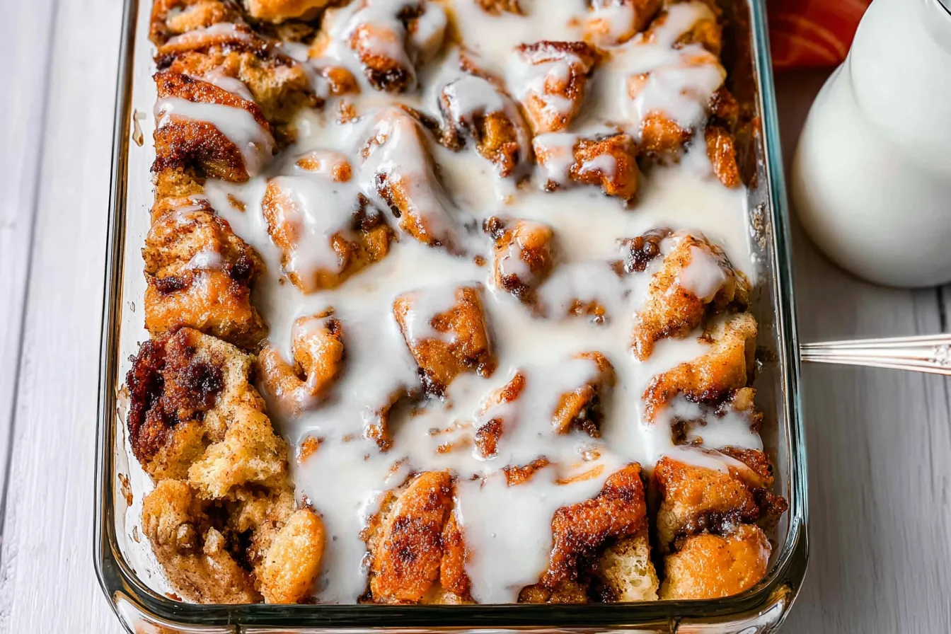 Cinnamon Roll Casserole: A Delicious Breakfast Treat 2 Cinnamon Roll Casserole