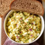 Classic Egg Salad Sandwich on Whole Grain Bread