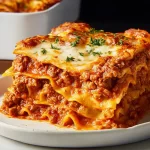 Classic Lasagna: A Delightful Family Favorite Recipe 3 Classic Lasagna Fresh from the Oven