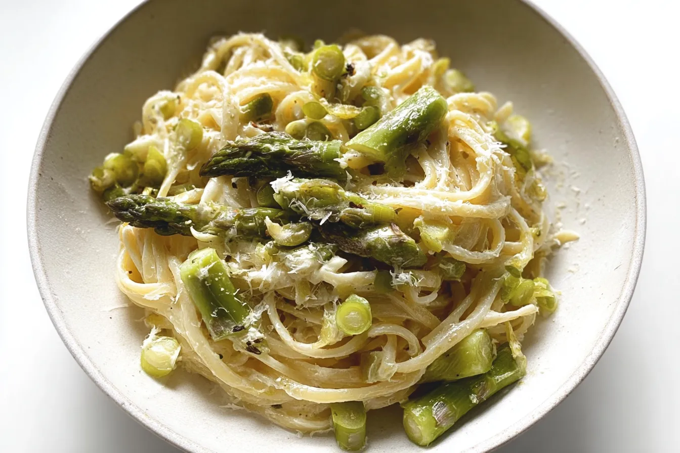 Creamy Asparagus Pasta