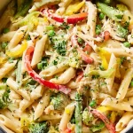 Creamy Pasta Primavera: A Delicious Vegetarian Delight 3 Creamy Pasta Primavera Bowl