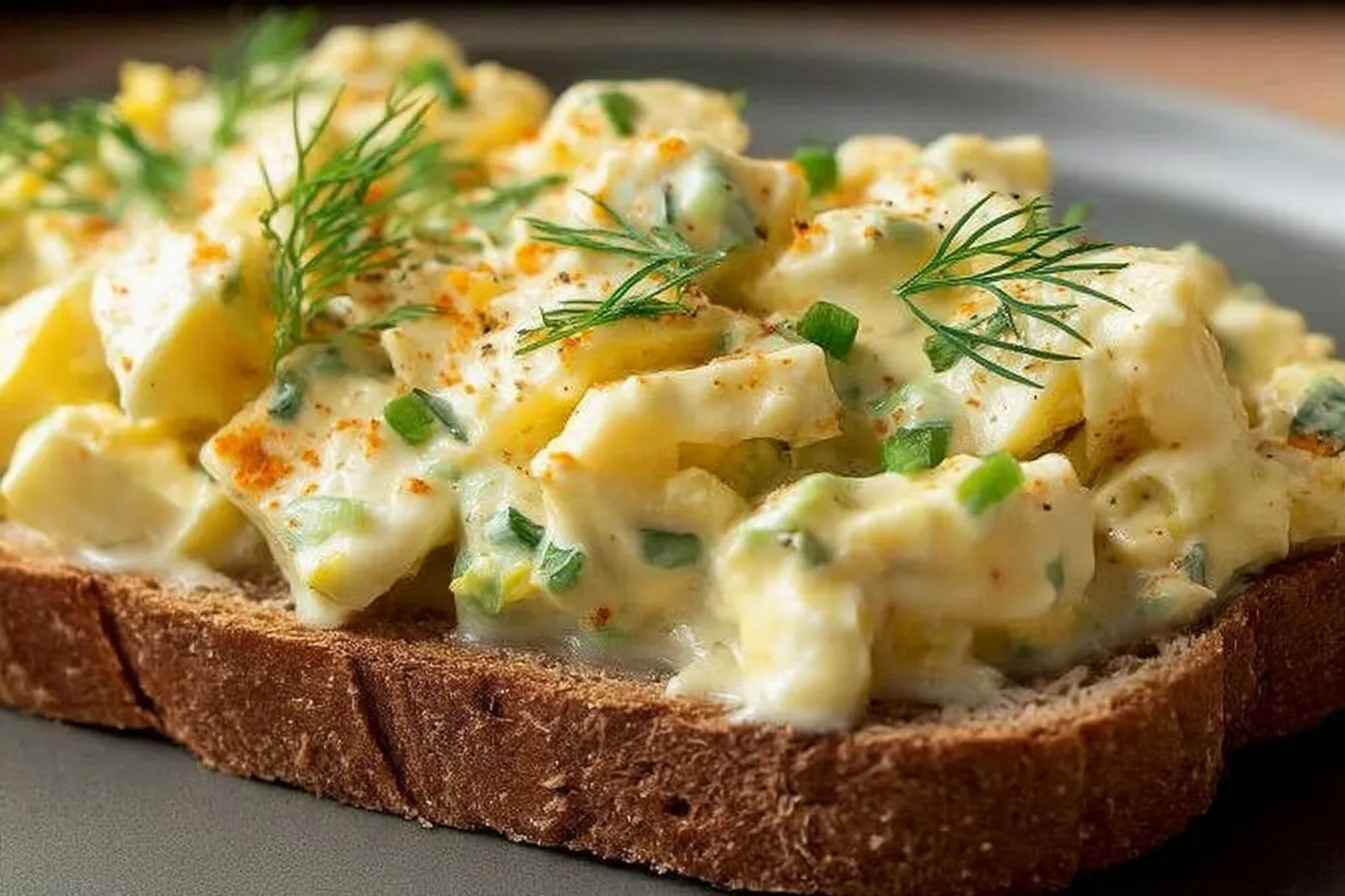 Egg Salad Sandwich with Greek Yogurt: A Delicious Upgrade 2 Egg Salad Sandwich with Greek Yogurt