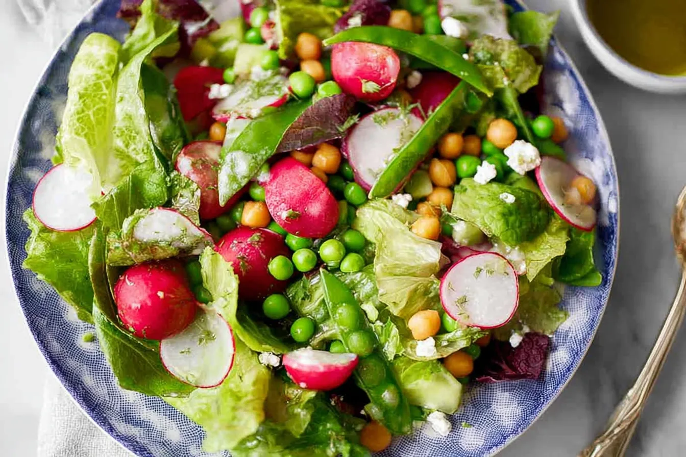 Fresh Spring Garden Salad: A Vibrant Boost for Your Health 1 Fresh Spring Garden Salad with Vibrant Vegetables