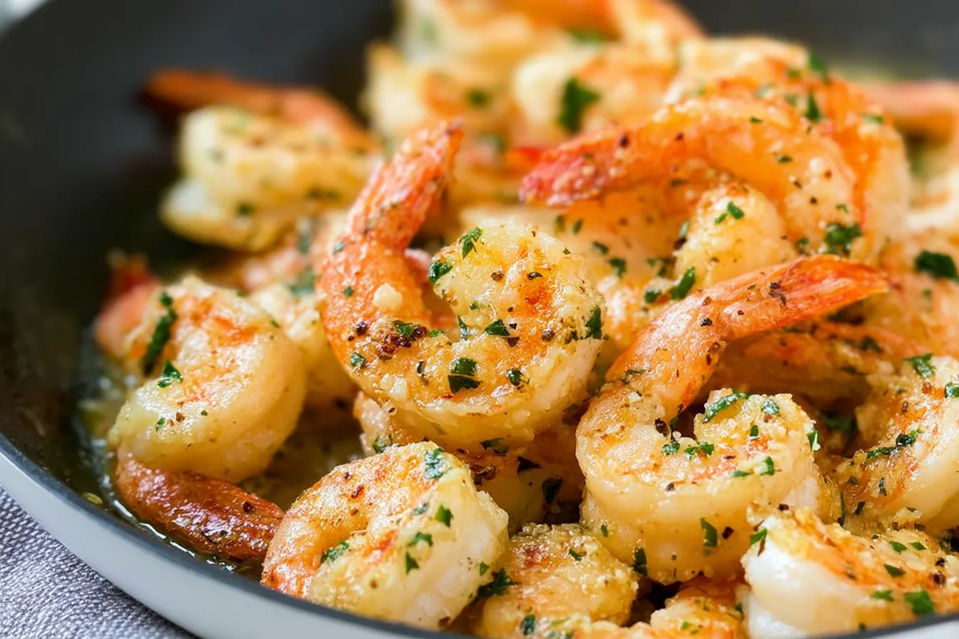 Garlic Butter Shrimp: A Must-Try Delight for Seafood Lovers 1 Garlic Butter Shrimp on a Plate