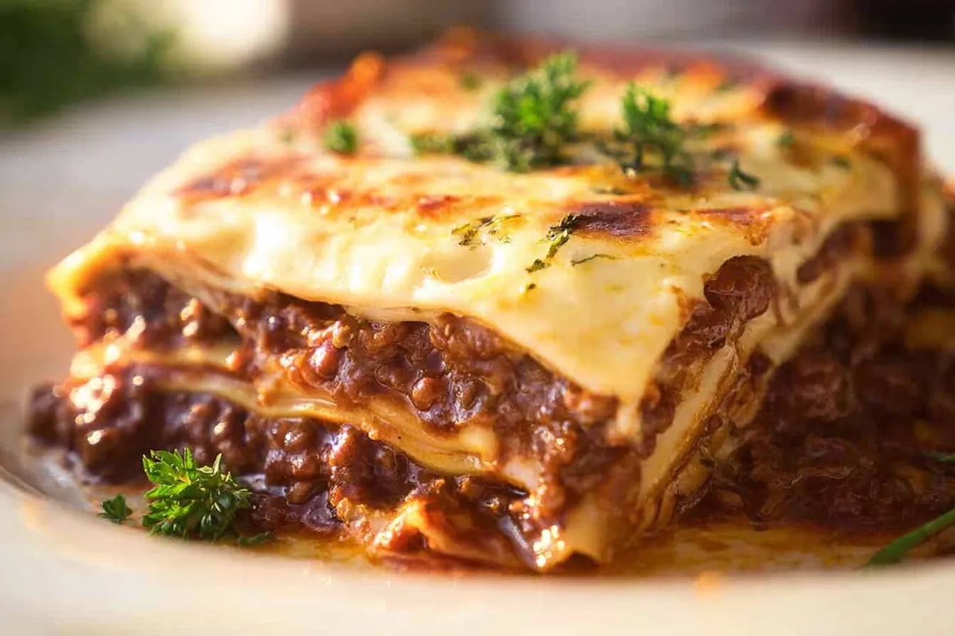 Lasagna: The Most Delicious Comfort Food You've Been Missing 1 Delicious Homemade Lasagna Ready to Serve