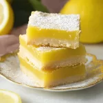 Lemon Bars with Shortbread Crust: A Citrus Delight