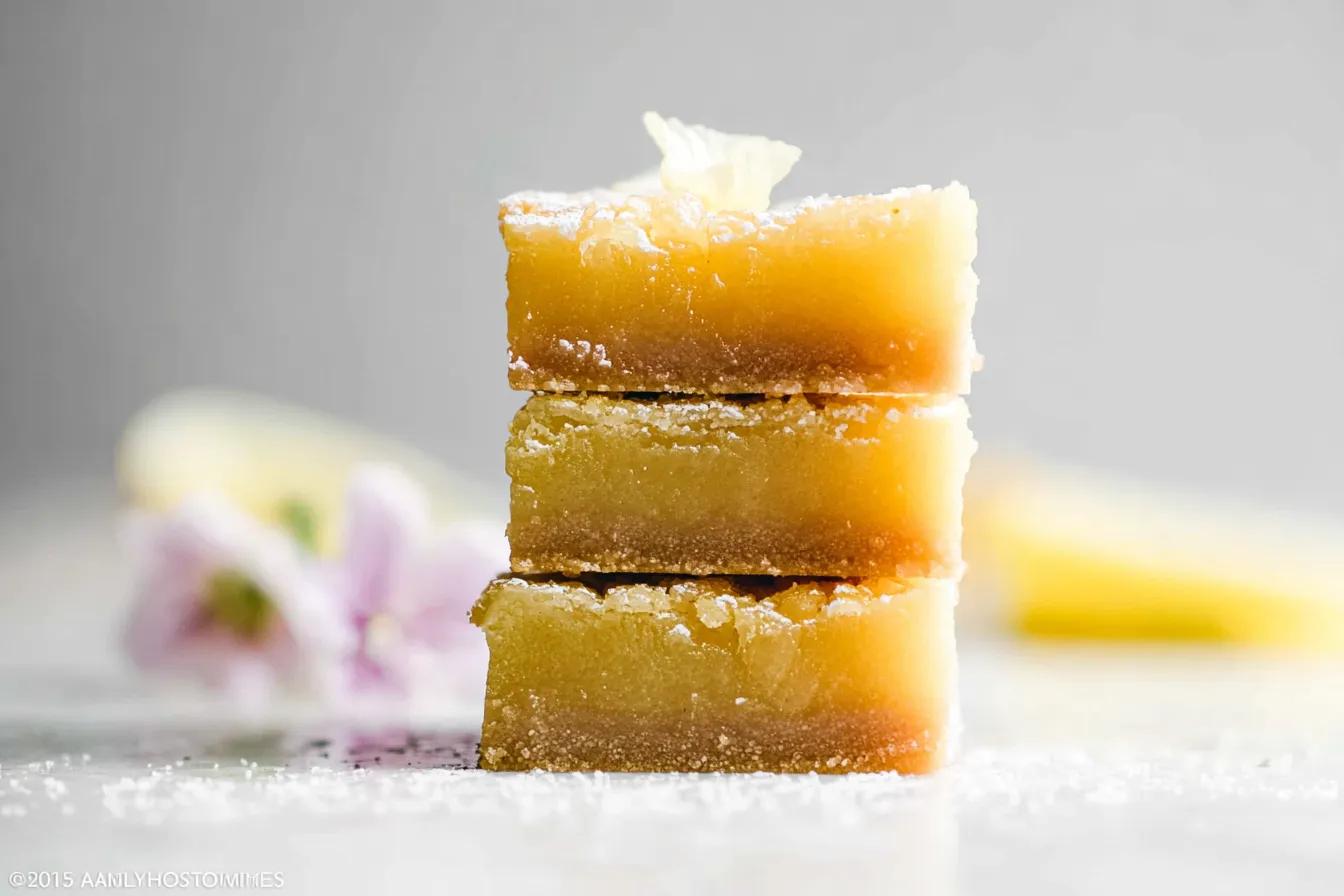 Lemon Bars That Will Brighten Your Day Zesty Lemon Bars Freshly Baked