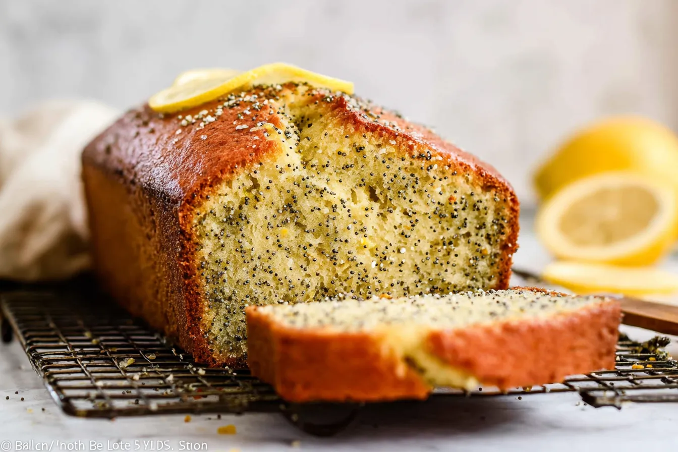 Lemon Poppy Seed Bread: A Delightful Treat to Savor Lemon Poppy Seed Bread Freshly Baked