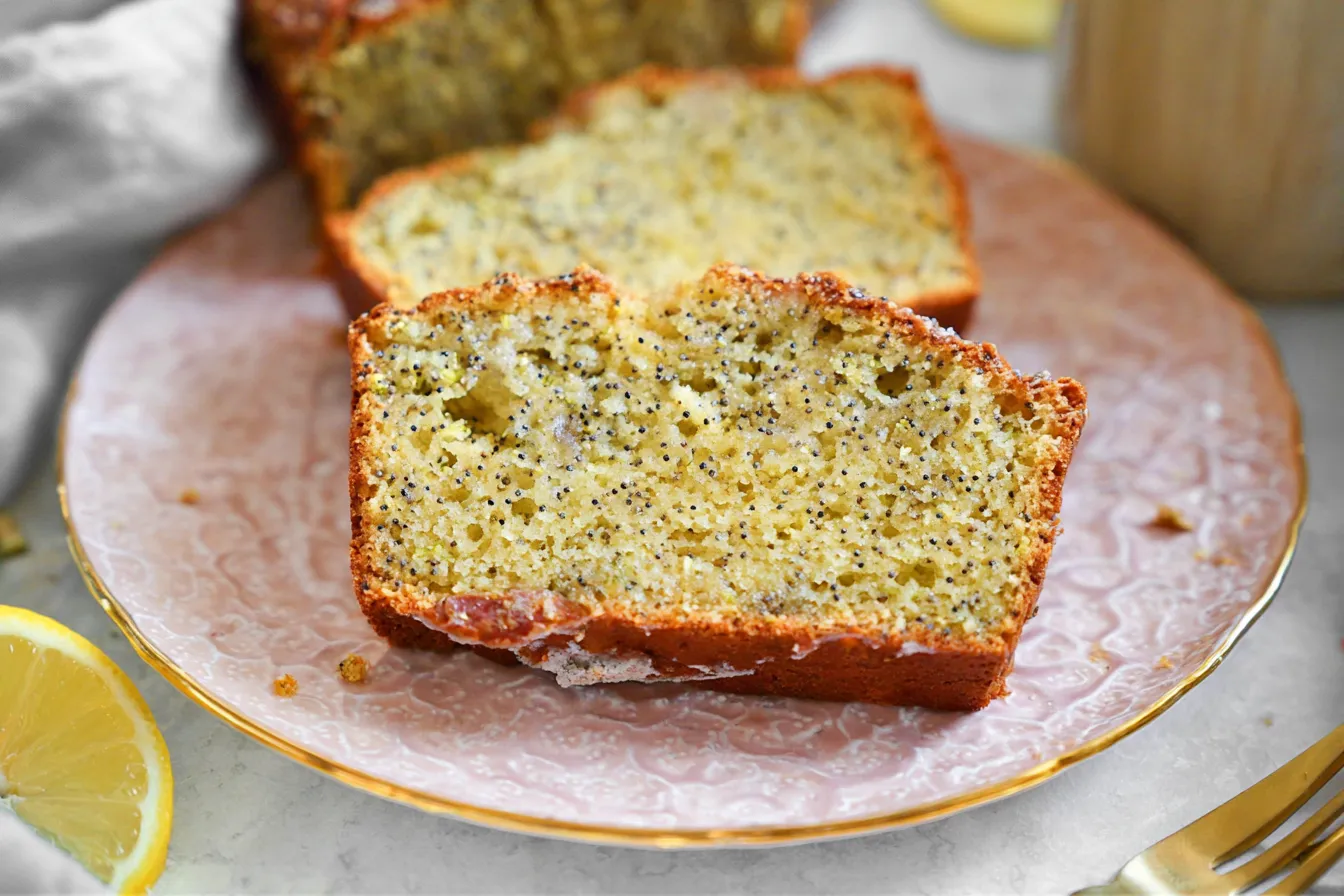 Lemon Poppy Seed Yogurt Bread: A Delightful Treat to Bake Lemon Poppy Seed Yogurt Bread Freshly Baked
