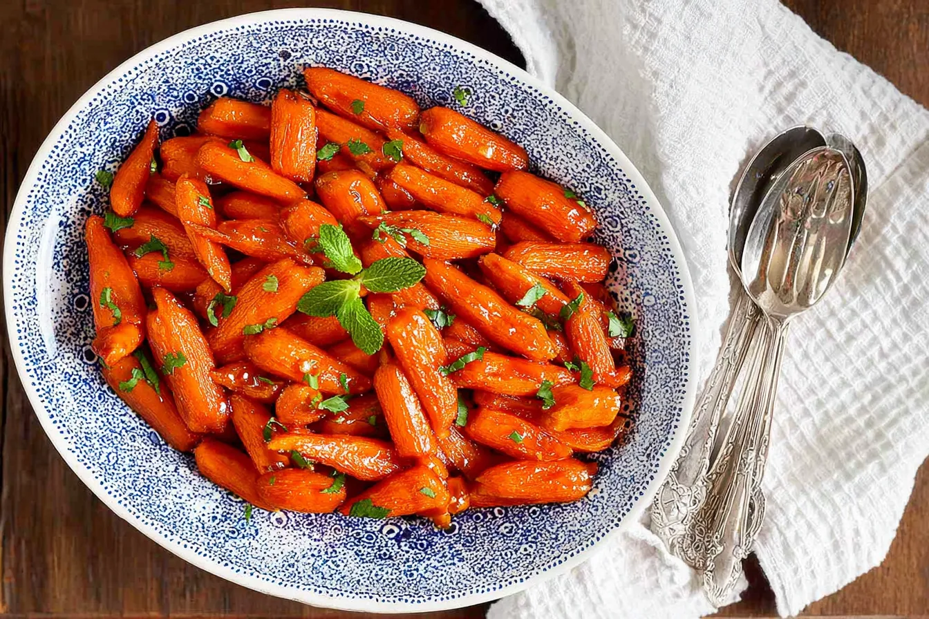 Maple Honey Glazed Carrots
