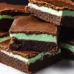 Mint Chocolate Brownies: Indulge in This Delightful Treat 3 Decadent Mint Chocolate Brownies Ready to Delight