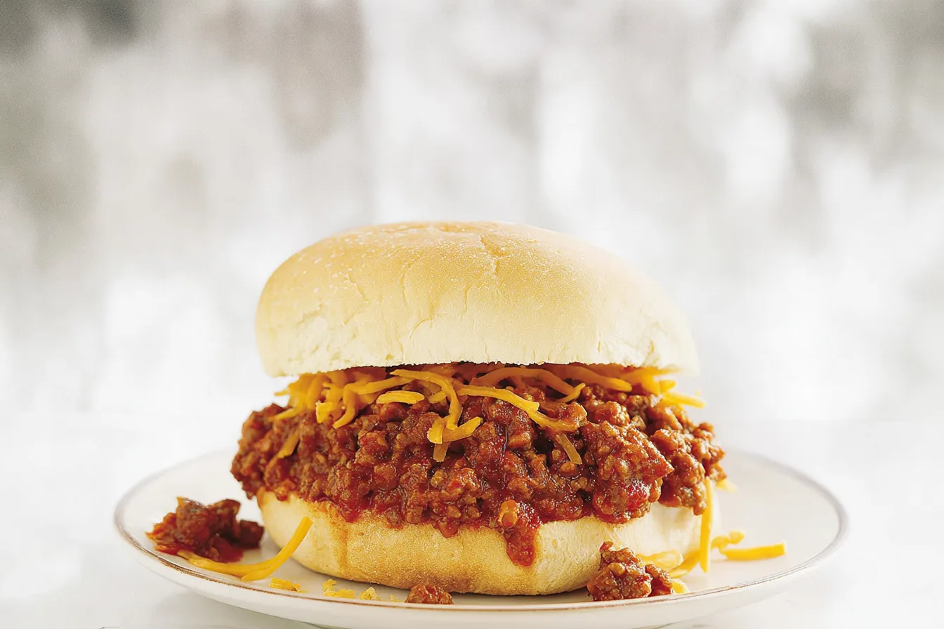 Sloppy Joes: The Comfort Food You'll Love in Minutes 1 Delicious Sloppy Joes Ready to Serve