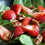 Strawberry Spinach Salad with Balsamic Dressing Delight 3 Vibrant Strawberry Spinach Salad with Balsamic Dressing