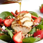 Strawberry Spinach Salad with Chicken: A Delightful Treat 3 Strawberry Spinach Salad with Chicken - Colorful & Delicious