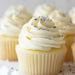 Vanilla Cupcakes That Will Brighten Your Day 3 Delicious Vanilla Cupcakes Ready to Serve!