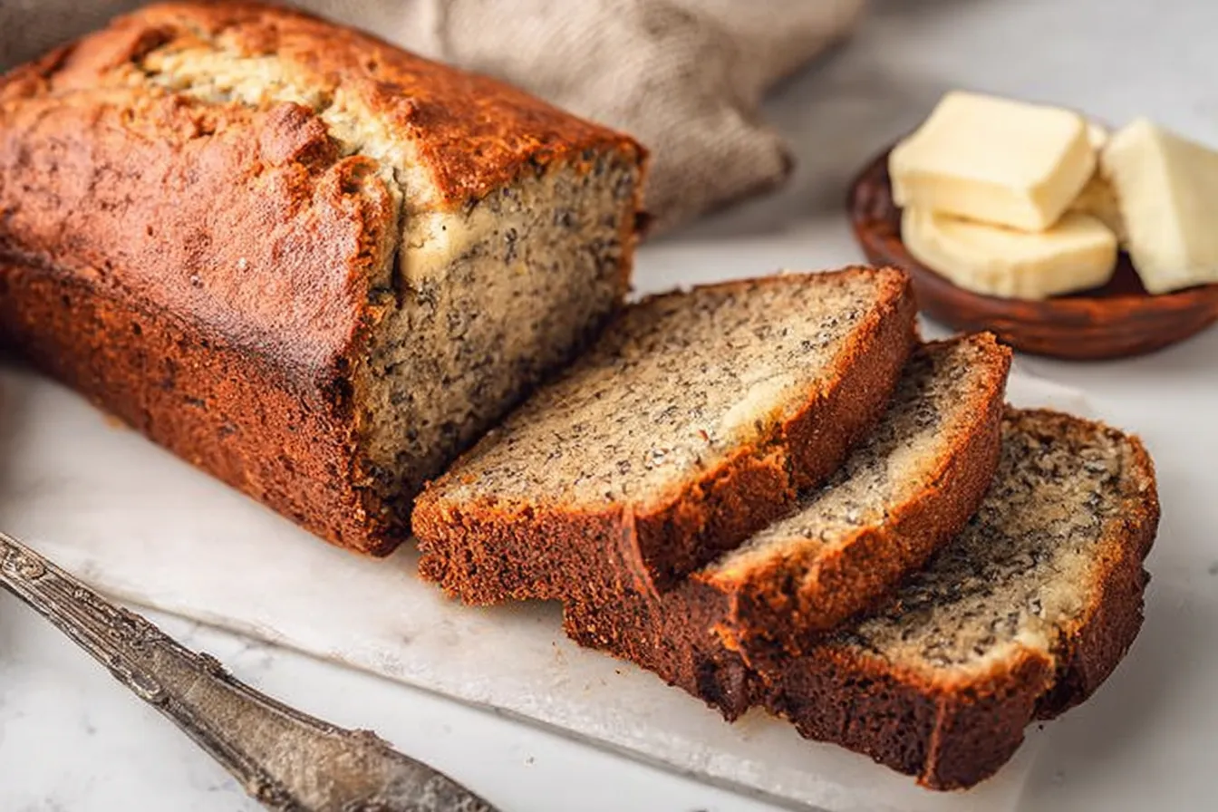Banana Bread: The Ultimate Comfort Food You’ll Love 1 Deliciously Moist Banana Bread Slices