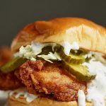 Buttermilk Fried Chicken Sandwich: A Delicious Delight! 3 Buttermilk Fried Chicken Sandwich Freshly Made and Ready to Enjoy