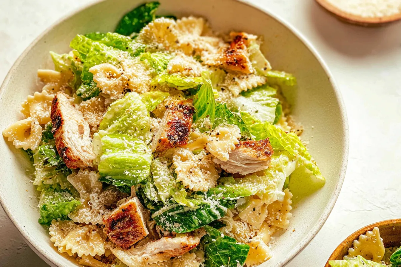 Chicken Caesar Pasta Salad: An Irresistibly Delicious Creation 1 Delicious Chicken Caesar Pasta Salad