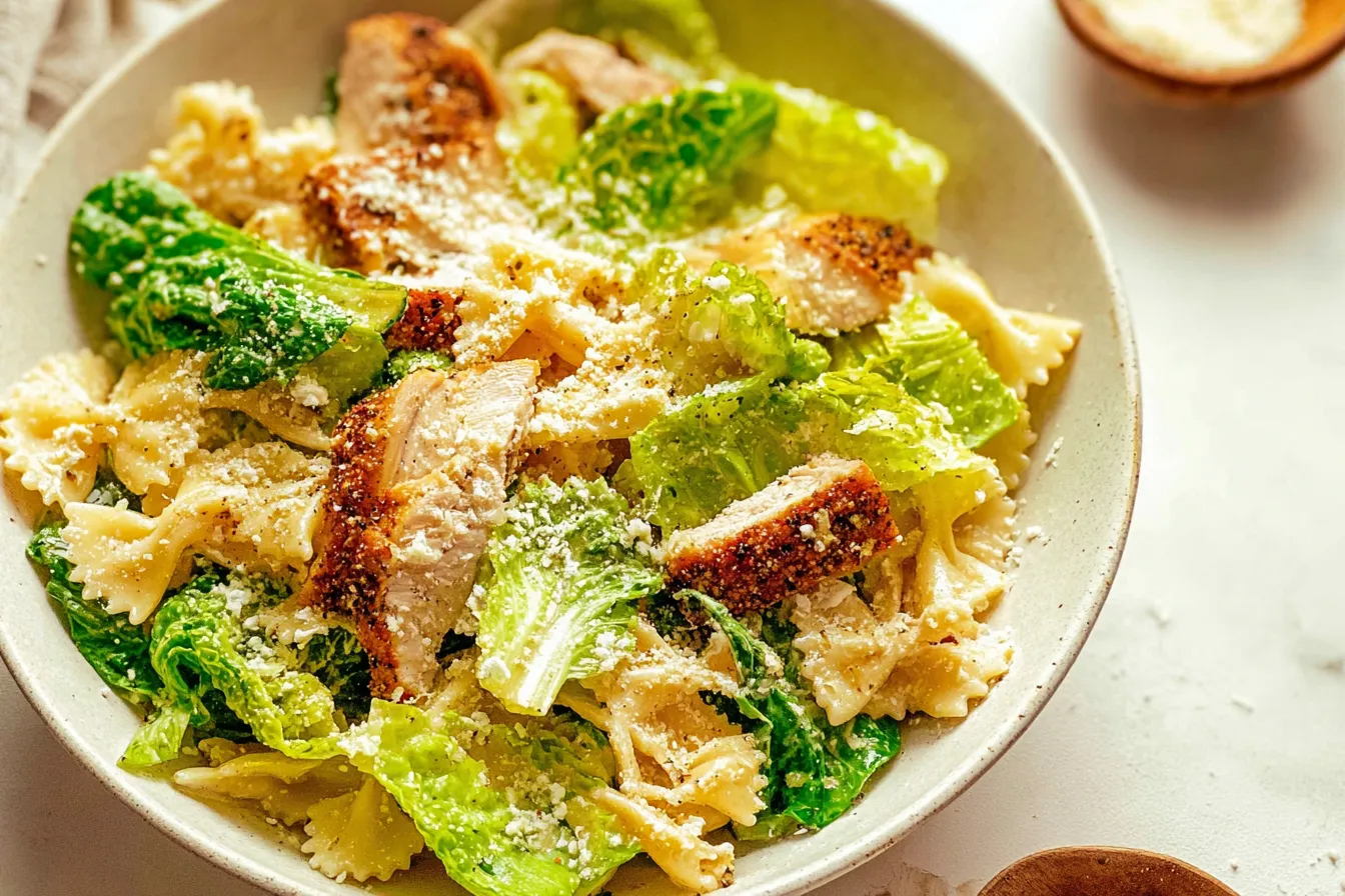 Chicken Caesar Pasta Salad: An Irresistibly Delicious Creation 2 Chicken Caesar Pasta Salad