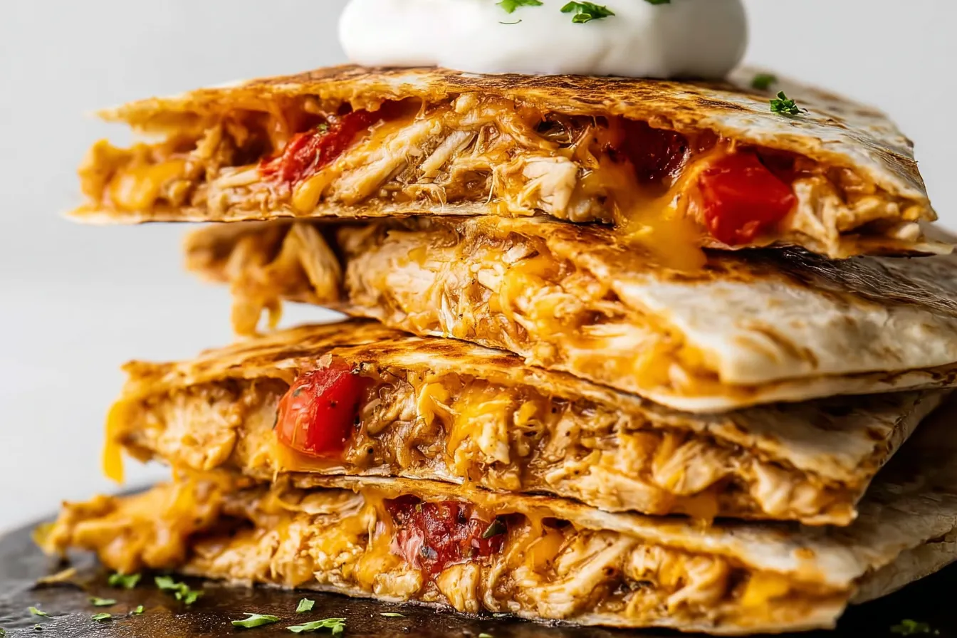 Chicken Quesadillas: A Must-Try Flavor Delight 2 Chicken Quesadillas