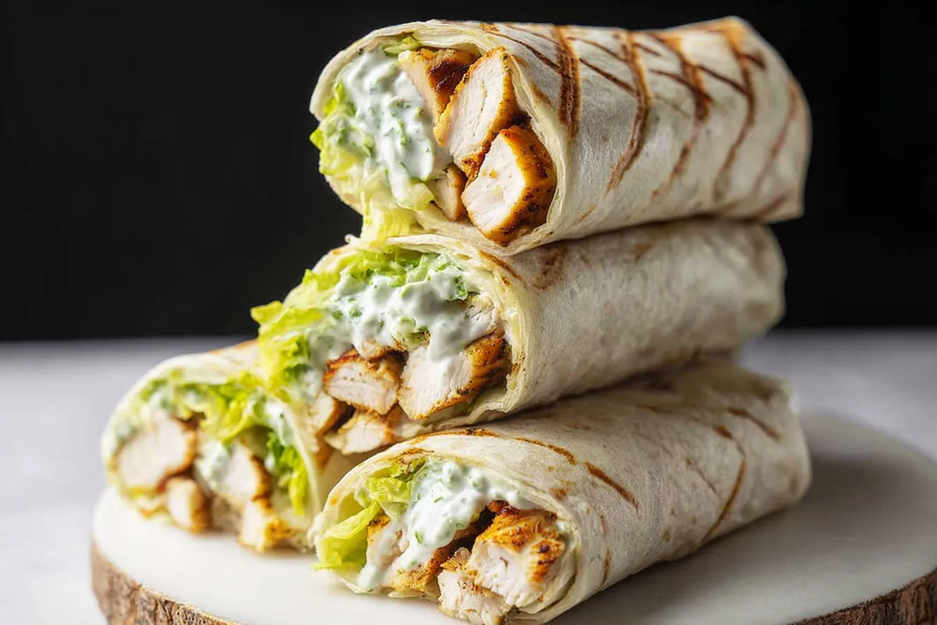 Chicken Wraps: Delicious and Easy Recipes You’ll Love Grilled Chicken Wraps with Fresh Veggies