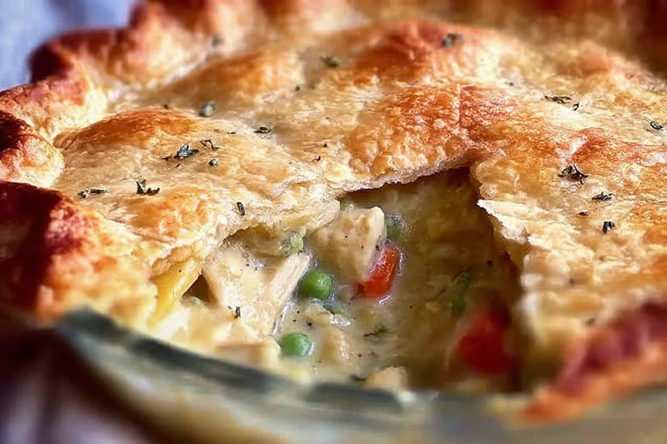 Classic Chicken Pot Pie: The Ultimate Comfort Food Recipe 1 Classic Chicken Pot Pie Freshly Baked