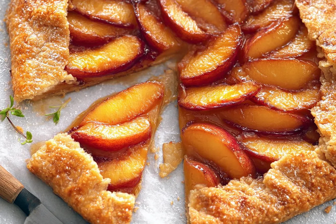 Classic Peach Galette: A Must-Try Summer Delight! 2 Classic Peach Galette