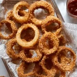 Crispy Onion Rings Ready to Enjoy