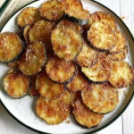 Crispy Parmesan Zucchini Chips Ready to Enjoy