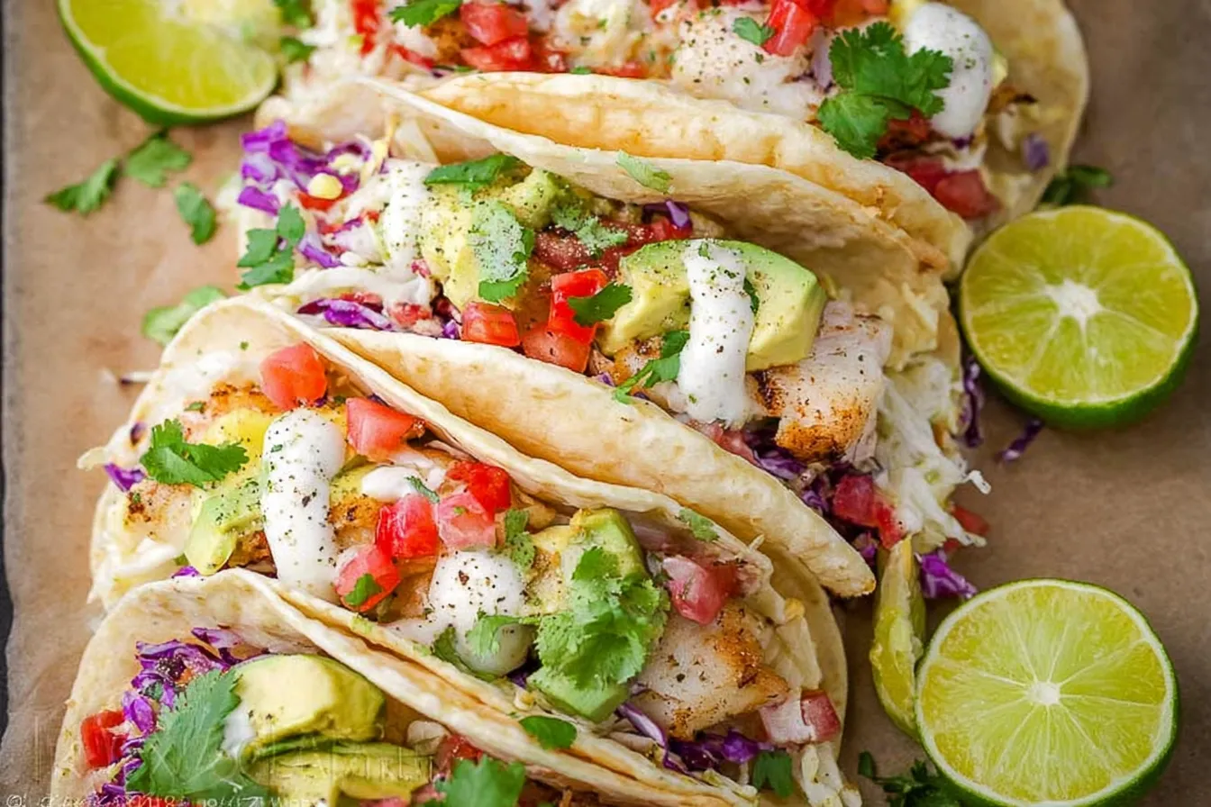 Fish Tacos: A Delicious Twist That Will Delight Your Taste Buds 1 Tasty Fish Tacos Ready to Serve