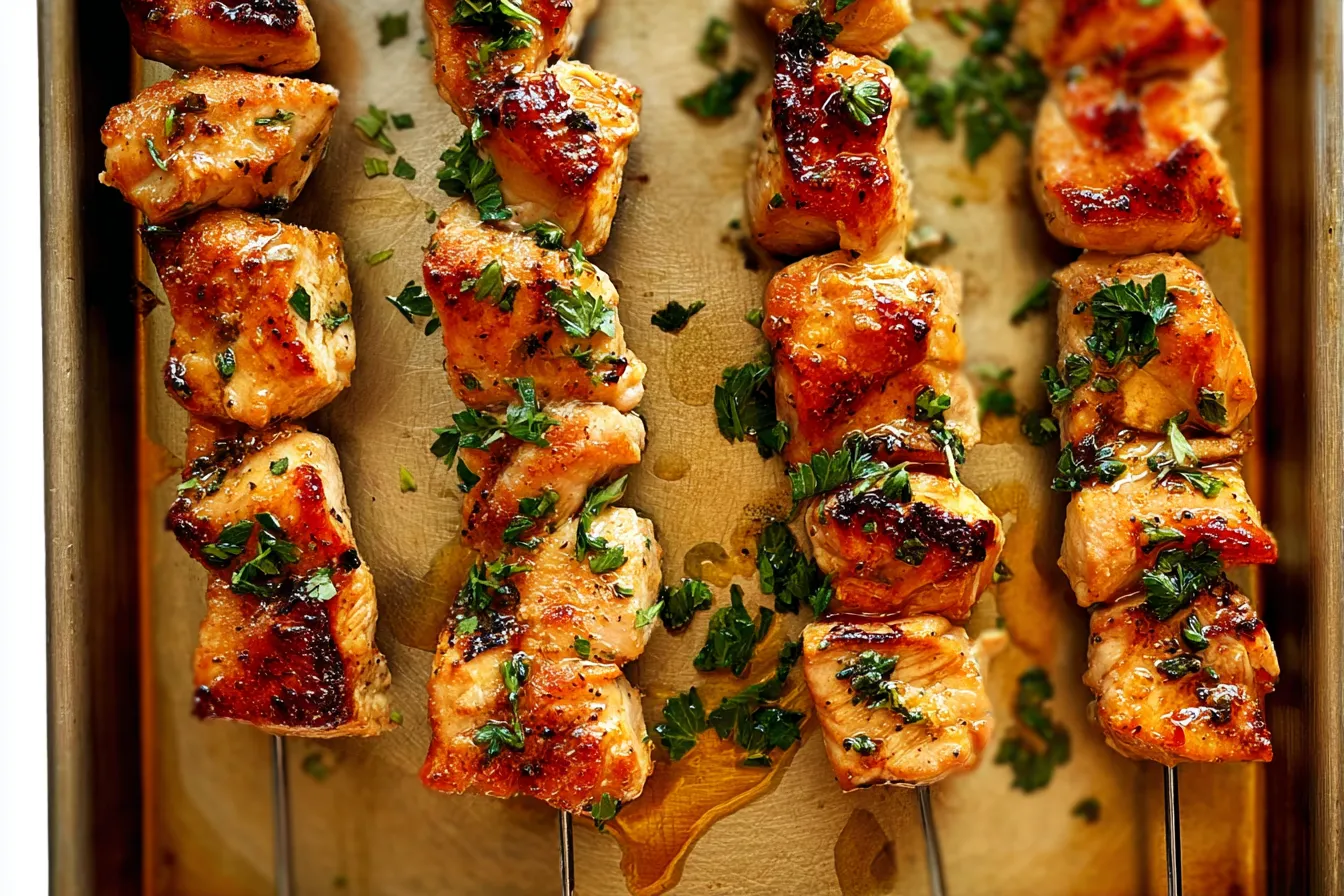 Grilled Chicken Skewers