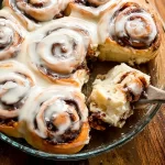Homemade Cinnamon Rolls Freshly Baked