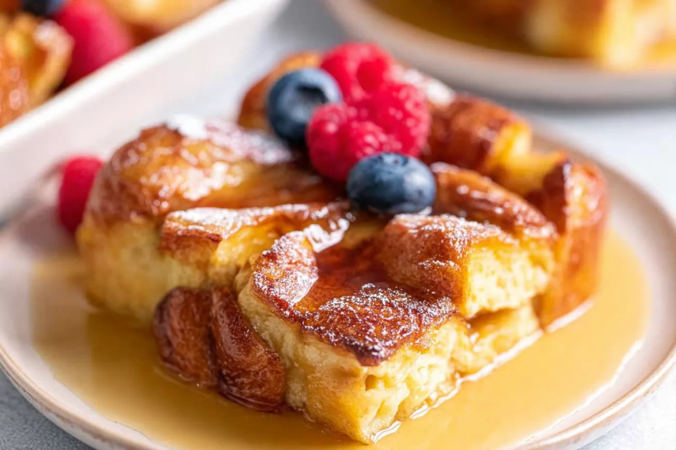 Overnight Brioche French Toast Casserole That Will Delight Overnight Brioche French Toast Casserole Freshly Baked