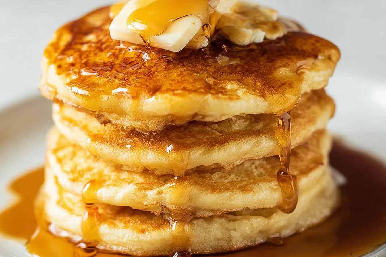 Pancakes Made Easy: Fluffy Perfection Awaits! 2 Pancakes