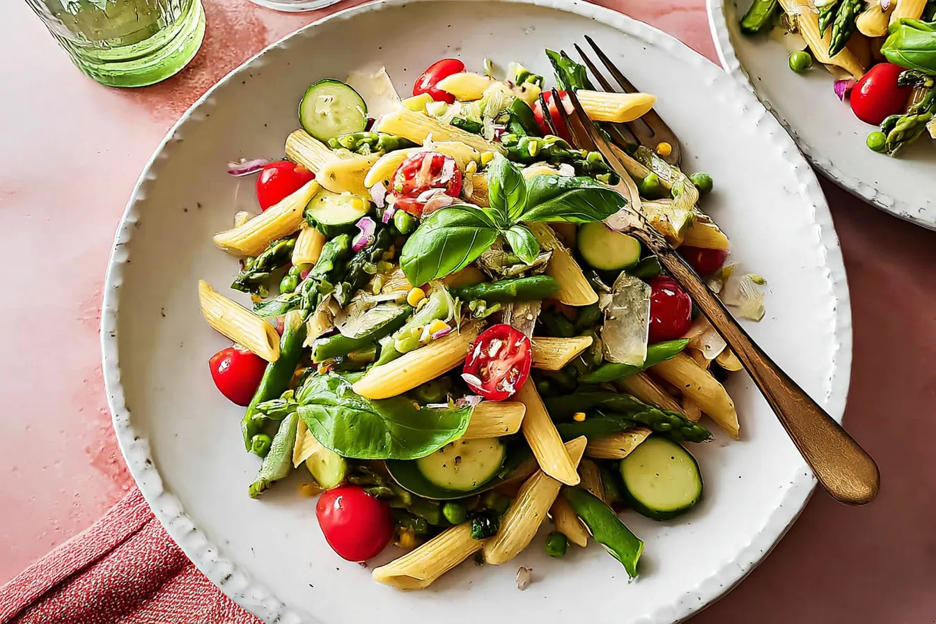 Vibrant Pasta Primavera with Fresh Vegetables