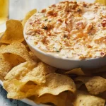 Pimento Cheese Dip Served with Crackers