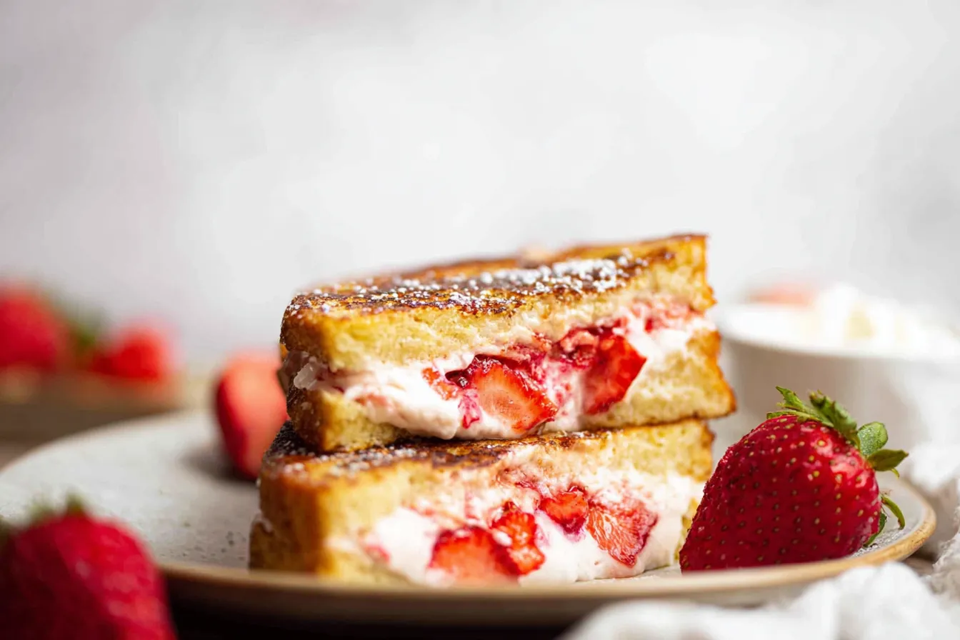 Strawberry Cream Cheese French Toast: A Sweet Morning Treat 2 Strawberry Cream Cheese French Toast