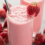 Strawberry Smoothie Delight: A Refreshing Treat! 3 Delicious Strawberry Smoothie in a Glass