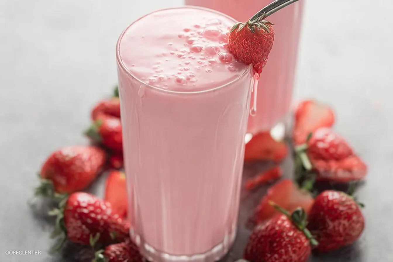 Strawberry Smoothie Delight: A Refreshing Treat! 2 Strawberry Smoothie
