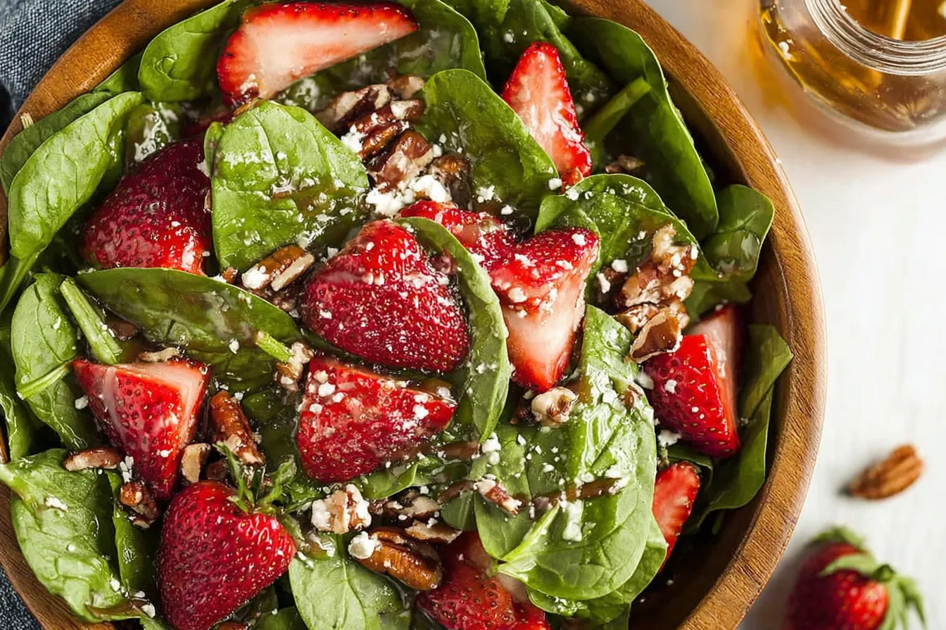 Strawberry Spinach Salad: A Fresh Delight for Your Palate 2 Strawberry Spinach Salad